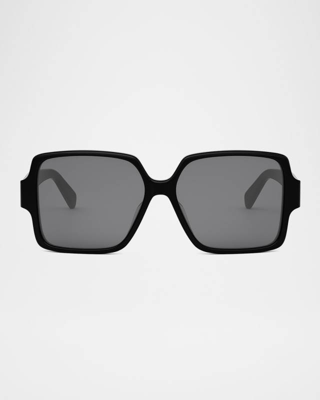 Triomphe Square Acetate Sunglasses